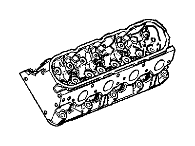 Chevy 12621773 Cylinder Head