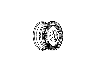 Cadillac 60 Special Spare Wheel - 12351938