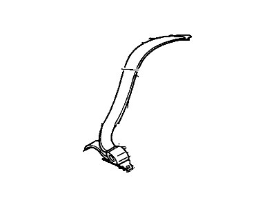 Chevy Corsica Seat Belt - 12528659