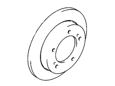 Chevy Tracker Brake Rotor - 30012150