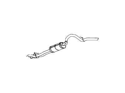 Chevy 15798957 Muffler