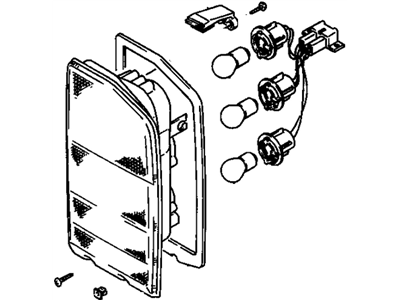 Chevy Tracker Back Up Light - 30014639