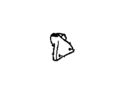 GM 12510787 Rear Seal, Front Driver Side 12510787 GM Rear Seal, Front Driver Side Illustration 1 of 1