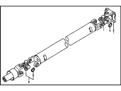 Chevy Tracker Drive Shaft - 30017467