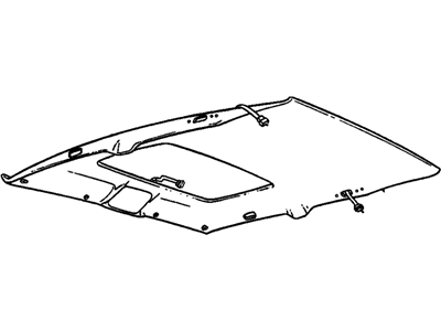 Cadillac 12538499 Headliner