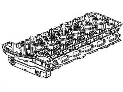 Chevy Trailblazer Cylinder Head - 19207470