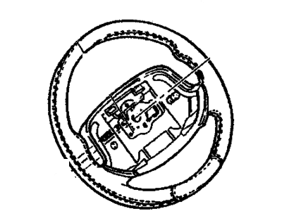 Chevy 16822065 Steering Wheel