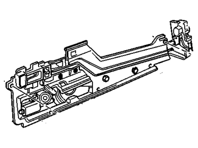 Cadillac 25732598 Lock Module