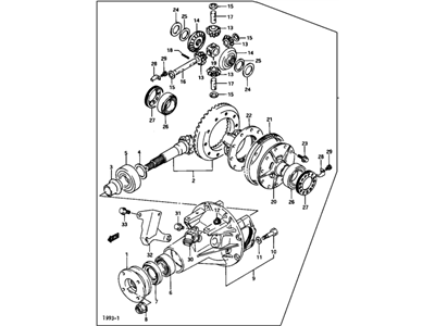 Chevy 30020512 Differential Assembly