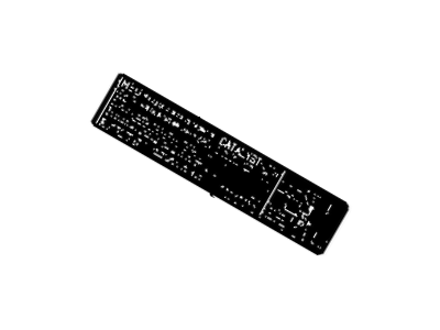 Oldsmobile 12559112 Emission Label