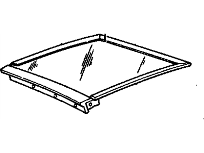 Chevy 12515644 Glass