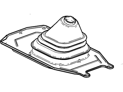 Chevy 24268958 BOOT,MANUAL TRANSMISSION CONTROL LEVER