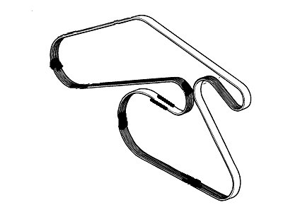 Cadillac 12645921 Serpentine Belt