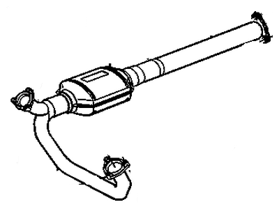 GMC Savana 1500 Catalytic Converter - 15152428