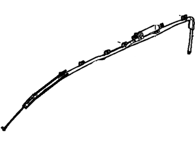 GM 15252264 Inflator Curtain 15252264 GM Inflator Curtain Illustration 1 of 1