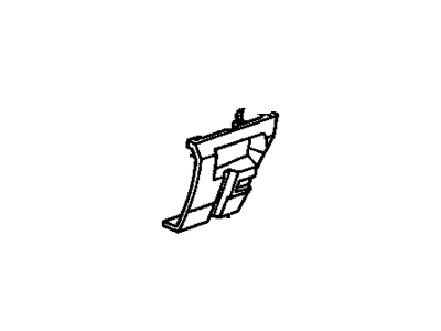 Chevy 22532553 Bumper Cover Support