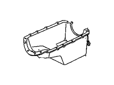 Chevy 14077878 Oil Pan