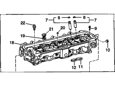 Chevy 94843884 Cylinder Head