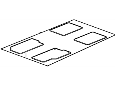 Chevy 15290071 Floor Mat