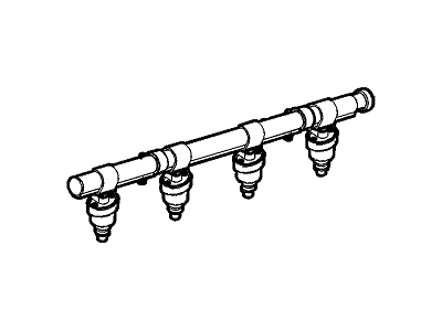GM 22900042 Rail Kit, Fuel Injection 22900042 GM Rail Kit, Fuel Injection Illustration 1 of 1