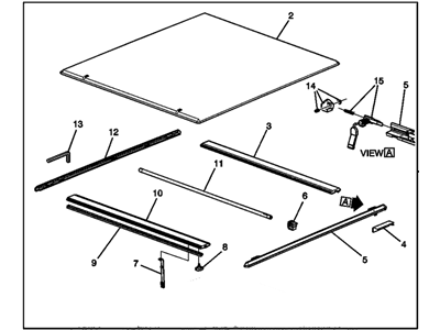 Chevy 84023759 Tonneau Cover