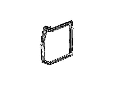 GM 5933447 Bezel 5933447 GM Bezel Illustration 1 of 1