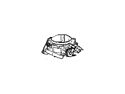 GMC Throttle Body - 17113530