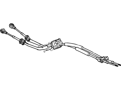 GM 55591362 Cable, Transmission Control Cable 55591362 GM Cable, Transmission Control Cable Illustration 1 of 1