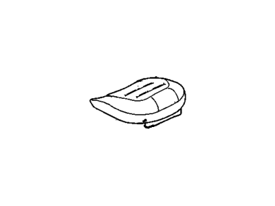 Cadillac 88896280 COVER,PASSENGER SEAT CUSHION(GRAY)