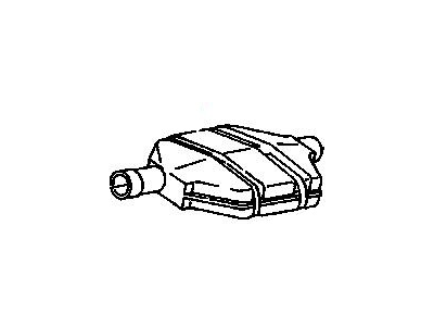 GMC K2500 Suburban Catalytic Converter - 12541380
