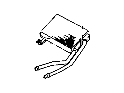 Cadillac Cimarron Heater Core - 19131984