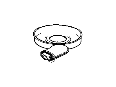 GMC P3500 Air Filter - 25042061