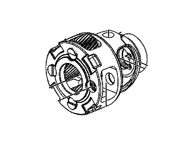 24274490 GM Carrier, Final Drive, Front Illustration 1 of 1