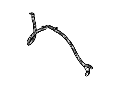 GM 15942258 Positive Cable 15942258 GM Positive Cable Illustration 1 of 1