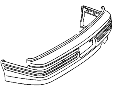 Oldsmobile Cutlass Supreme Bumper - 10178388