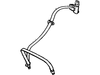 Chevy 12472831 Lap & Shoulder Belt