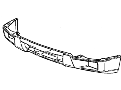 Chevy 15811514 FASCIA,FRONT BUMPER(WHITE)