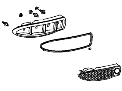 Pontiac Firebird Back Up Light - 10431949