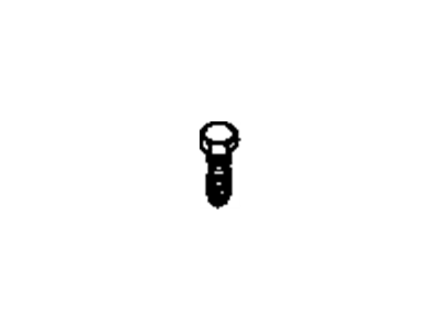 GM 94848322 Bumper Bracket Bolt 94848322 GM Bumper Bracket Bolt Illustration 1 of 1