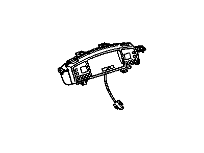 Cadillac DeVille Instrument Cluster - 16229176