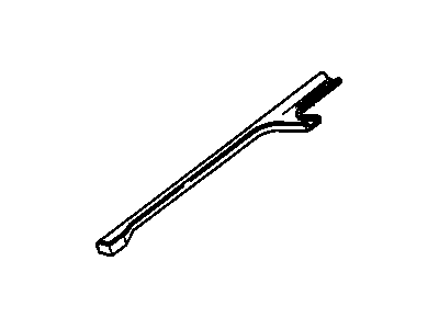 GM 12504785 Water Drain Panel, Driver Side 12504785 GM Water Drain Panel, Driver Side Illustration 1 of 1
