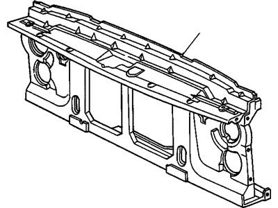 GMC 14029193 Radiator Support Bracket