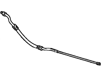 Chevy 12472177 HOSE,ENGINE OIL COOLER COOLANT INLET(INCLUDE 8)(ATTACHES TO UPPER HOLE IN RADIATOR)