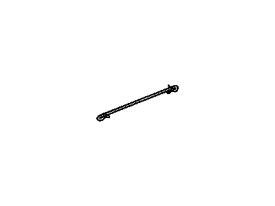 GMC 12387680 WIRE,PASSENGER SEAT ADJUSTER LATCH(RED PAINT AT END)(234 MM)(REAR)