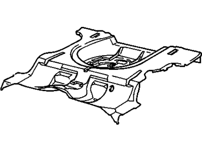 Chevy Beretta Floor Pan - 22595709
