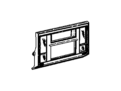 Chevy 14059869 Radio Trim