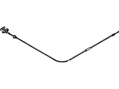 Chevy Tracker Hood Release Cable - 96066241