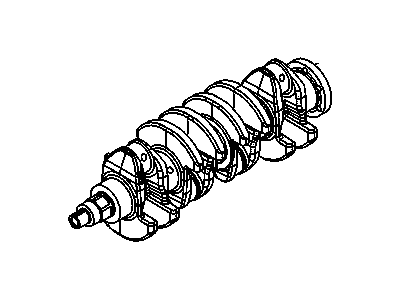 Chevy 55569765 Crankshaft