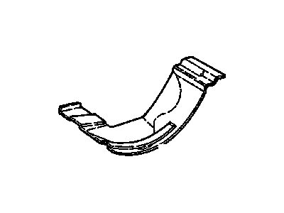 Chevy 20651896 Floor Pan Reinforcement