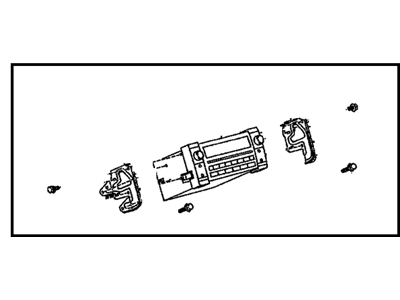 Chevy 13504130 CONNECTOR,WIRING HARNESS(DIGITAL RADIO RECEIVER CONTROL MODULE)(BLACK)(16-WAY FEMALE)(W/O LEADS)(MICRO 64,UNSEALED)(W/TERMINAL POSITION ASSURANCE)(9.656)(SIDE ELECTRIC CODE: A12)